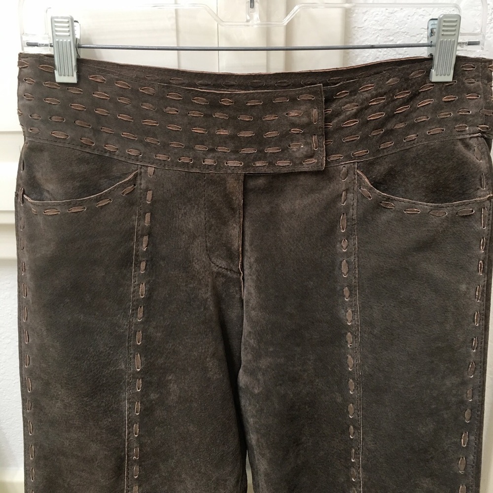 Vintage Bebe size 2 pant 100% genuine leather
